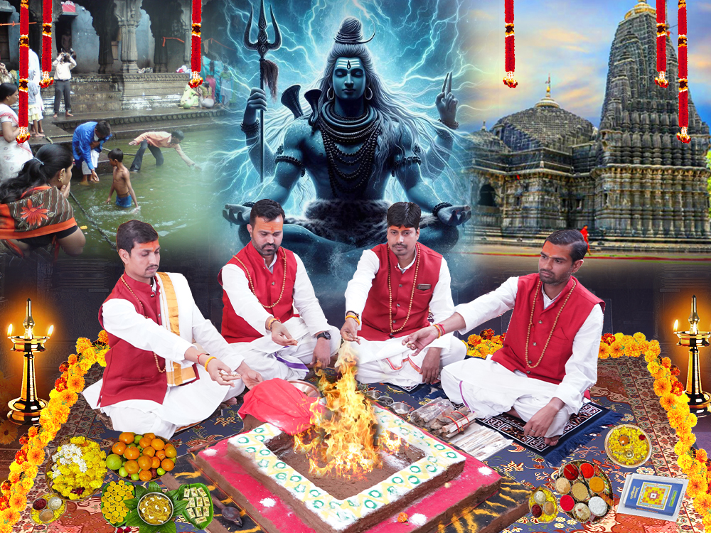 Nakshatra Shanti Puja at Trimbakeshwar Temple